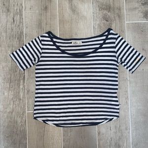 Hollister Women’s Striped T-Shirt / Size M